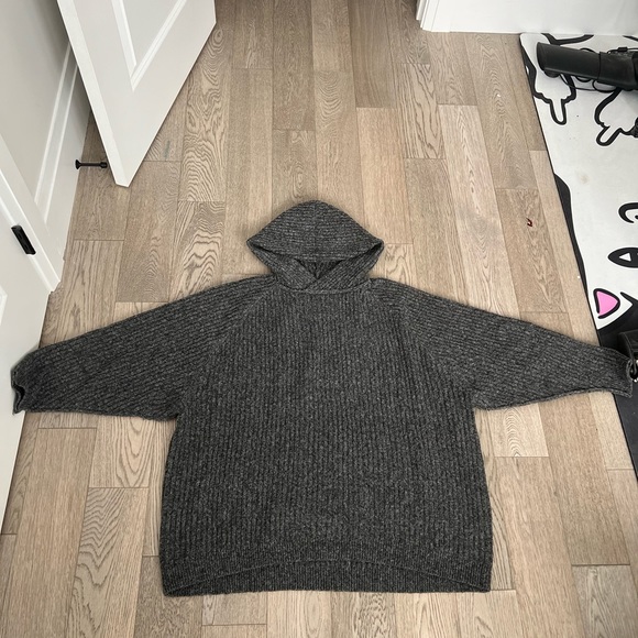 Zara Hooded Knit Sweater - Picture 2 of 4